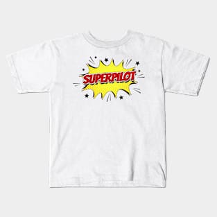 SuperPilot Kids T-Shirt